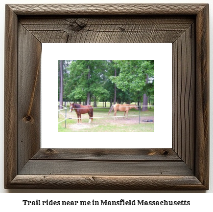 trail rides near me in Mansfield, Massachusetts